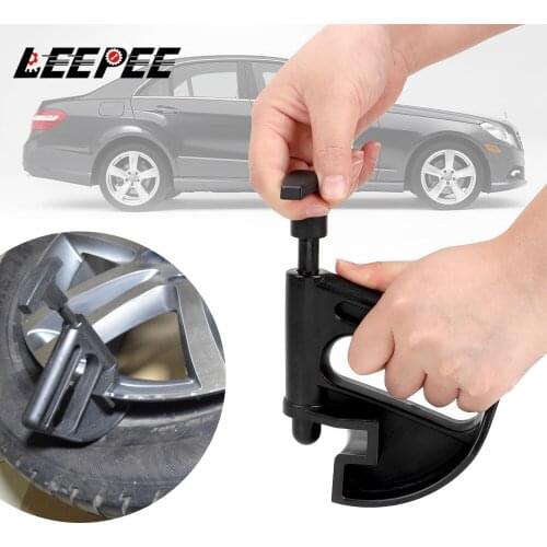 LEEPEE Car Tire Changer Bead Clamp Rim Clamp Adaptor Pry Wheel Changing Helper Tyre Machine Bead Pressing Car Repair Tool Black