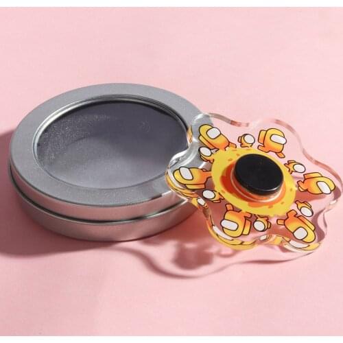 Running Funny Anime Fidget Spinner Fingertip Gyro EDC 2021 New Trend Relief Stress Toys for Kids Adults Hand Spinner R188 Gifts