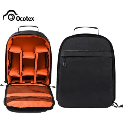 Ocotex New Update Digital SLR Waterproof Photo Backpacks Multi-functional Photographer Photo Shoulder Camera Bag For Canon Nikon