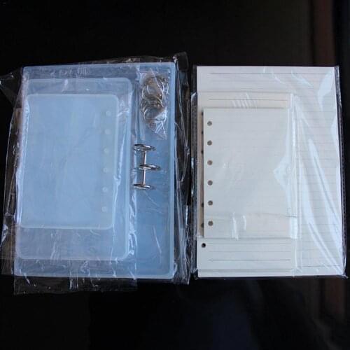 DIY Resin Book Silicone Mold Crafts Notebook Shaped A5 A6 A7 Crystal Epoxy Silicome Mold Transparent Jewelry Making Book Resin