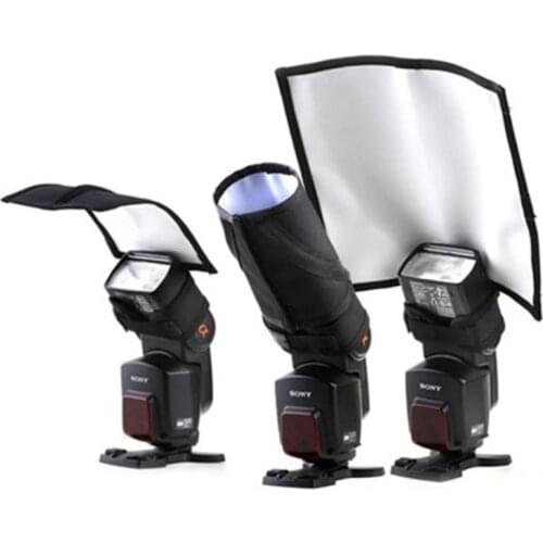Foldable Diffuser Photo Light Flash Reflector Photography Speedlight Softbox for Nikon METZ Olympus Sony Cameras difusor flash