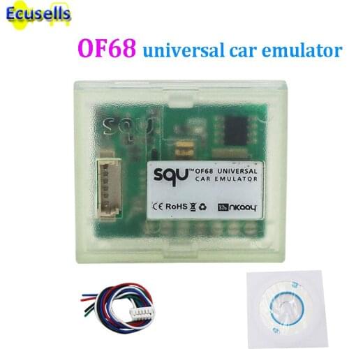 SQU OF68 Universal Car Emulator supports IMMO/Seat occupancy sensor/Tacho Programs Signal Reset Immo Programs Place ESL