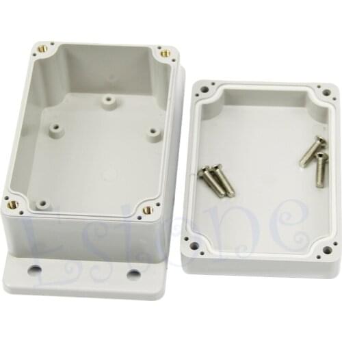 Waterproof Plastic Electronic Project Box Case Enclosure 3.94\" x 2.68\" x 1.97\"