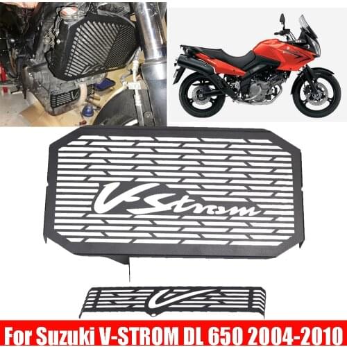 For Suzuki V-STROM 650 VSTROM DL650 DL 650 2004-2008 2009 2010 Motorcycle Radiator Protective Cover Grille Guard Grill Protector