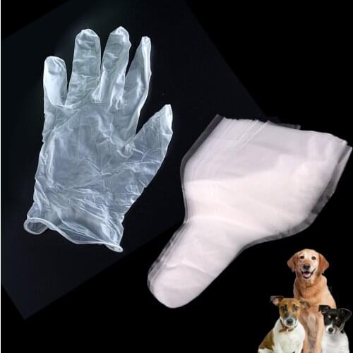 10PCS professional canine semen collection bags gloves kit dog sperm collect artificial insemination clinic lab consumable tools