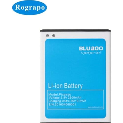 2500mAh Bluboo Picasso Mobile Replacement Battery For Bluboo Picasso Cell Phone Batteries