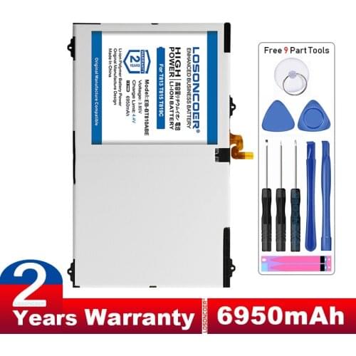 LOSONCOER EB-BT810ABE /ABA 6950mAh For Samsung GALAXY Tab S2 9.7 T815C T819C SM-T815 T815 SM-T817A SM-T810 S2 T813 Battery