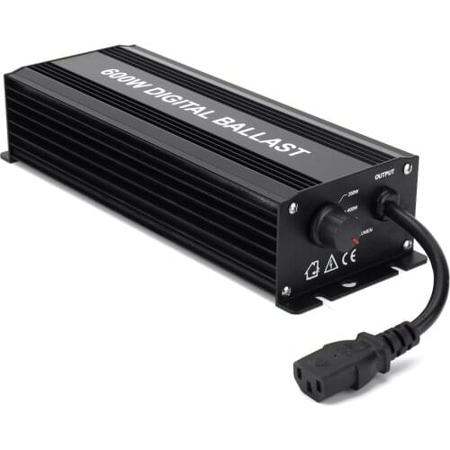 Digital 600W Ballasts for Garden Planter Grow Lights HPS MH Bulbs Electronic Dimmable EU PLUG 3A 220-240V