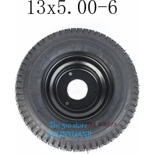 GO KART KARTING ATV UTV Buggy 13X5.00-6 Inch Wheel Tubeless Tyre Tire With Hub