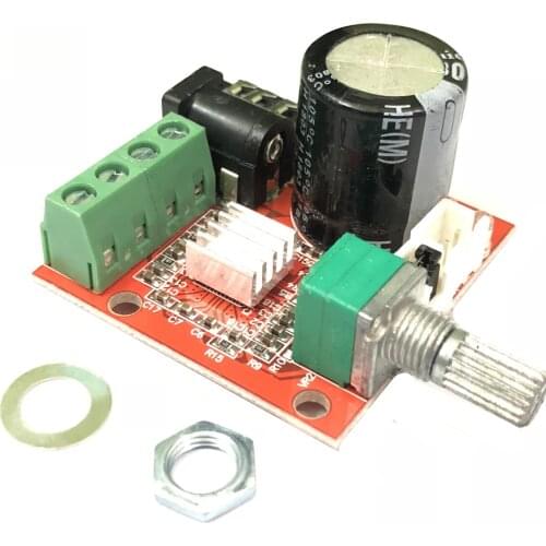 10W+10W PAM8610 D Class Dual-channel HIFI Audio Amplifier Board