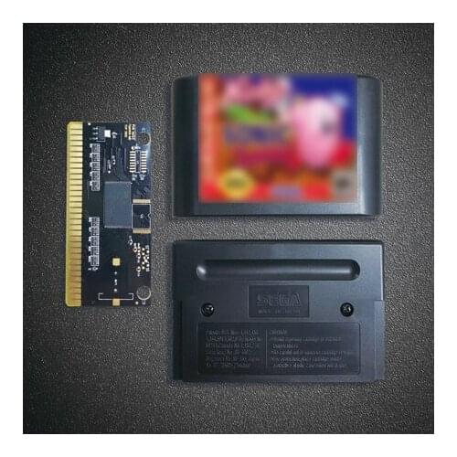 Kirbyed In Soniced Game The Hedgehog - 16 Bit MD Game Card for Sega Megadrive Genesis Video Game Console Cartridge