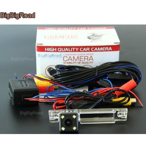 BigBigRoad Car Rear View Reversing Backup Camera With Filter / Power Relay For HAWTAI Boliger 2012 2013 2014 Parking Camera
