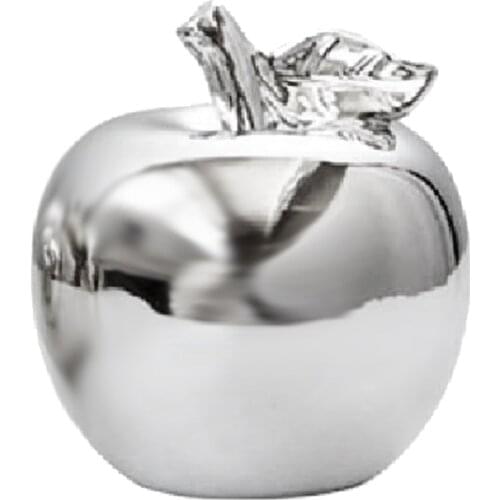 Ceramic Apple Figurines Christmas Fruit Decoration Apple Model Ornaments Figurines Props Home Decoration