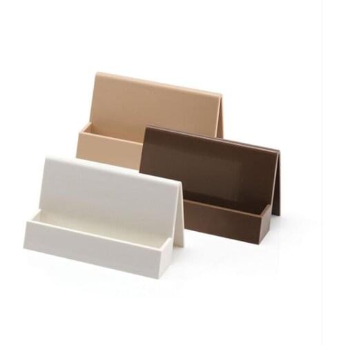 Multifunctional Desktop Storage Desktop Business Card Box Pen Mobile Phone Base Mount Lounged Mount Business Card Box Pen Holder