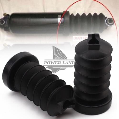 Motorcycle Rubber Fork Cover Gaiters Gators Boots Rear Shock Absorber for 1997-2013 Harley Touring