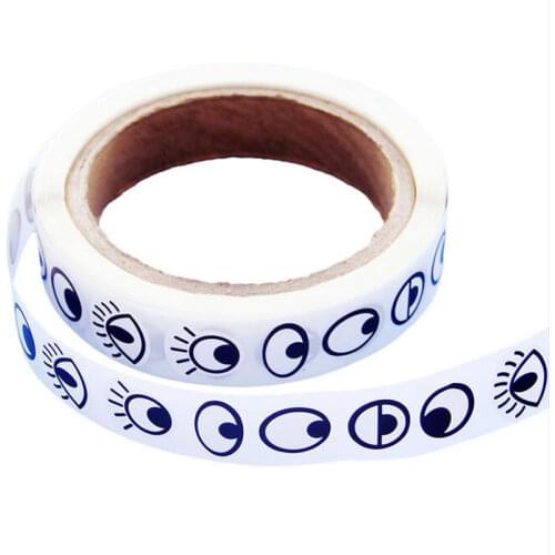 Cartoon Animal Eyes Nose Mouth Sticker Scrapbooking DIY Assemble Educational Toys for Kids Children Eye Sticker Decor DIY Toys