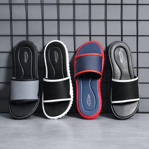 Men Slippers Slides Slide Slipper Summer Shoes Home Indoor House Beach Room Claquette Homme Slipers Soft EVA New 2021