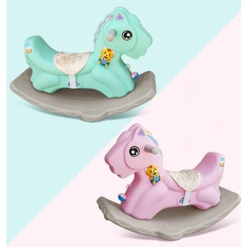 Musical Rocking Horse for 1~8 Years Old Children Baby Rocker Rocking Chair for Kids Rocking Horse With Musical Education Machine