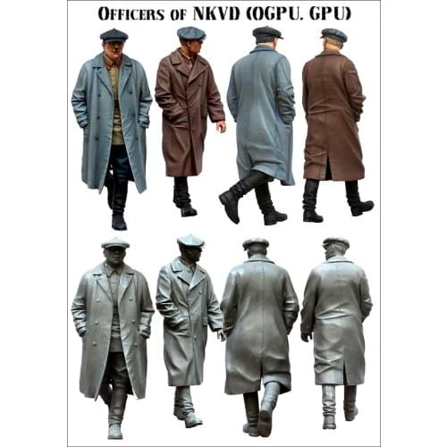 1:35 officers of NKVD (OGPU.GPU) World War II