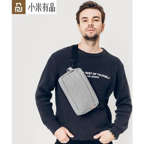 Youpin SKAH Casual Shoulder Diagonal Package Light Crossbody Travel Camping Sports Chest Pack Bags Zipper Shoulder Handbags