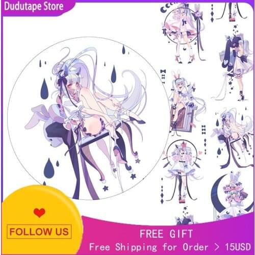 Separate Packing Stick Color Washi Tape Figure Sticker Doll Missing Record