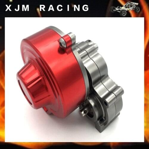 RC 1/10 AXIAL SCX10 ALUMINUM COMPLETE ASSEMBLED TRANSMISSION GEAR BOX WITH HD STEEL GEAR SET