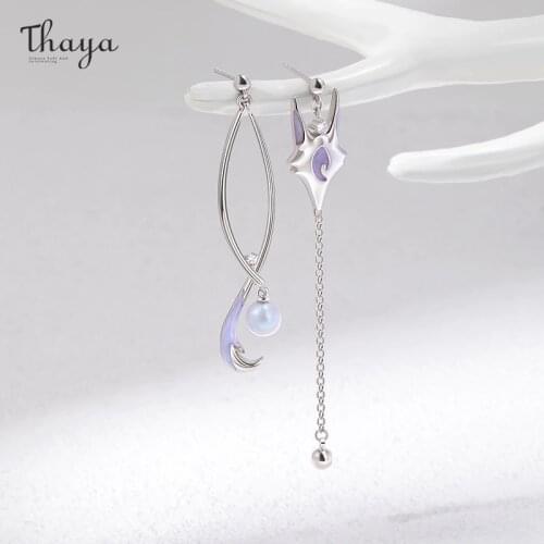 Thaya Fox Original Design Earrings For Women S925 Sterling Silver Stud Earrings Tassels Earring Dangle Luxury Fine Jewelry Gift