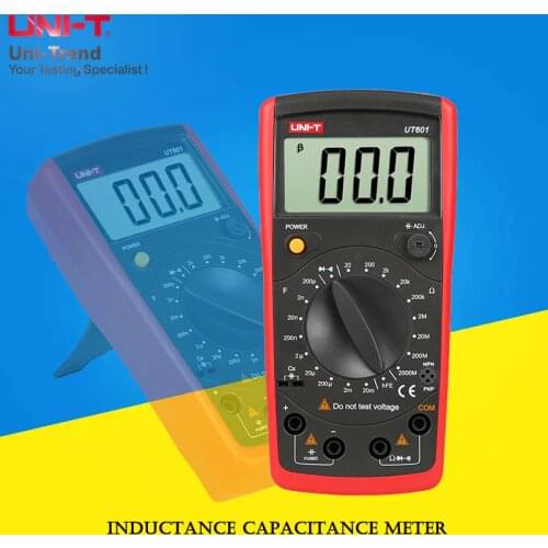 UNI-T UT601/UT603 Inductance Capacitance Meter; Resistor / Capacitance / Inductance / Diode Manual Range Tester