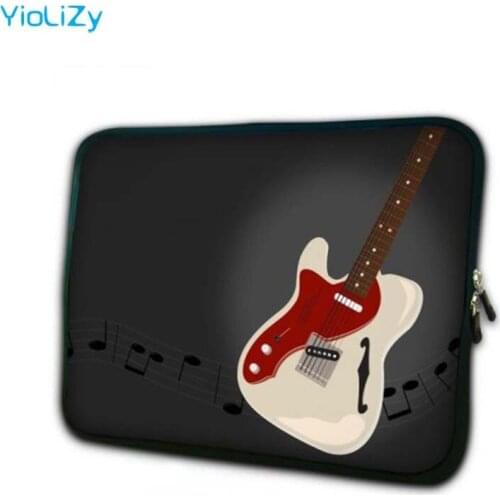 Print guitar 7 10.1 11.6 13.3 14 15.4 15.6 17.3 inch Notebook protective case Laptop liner Sleeve mini tablet Bag cover NS-23027