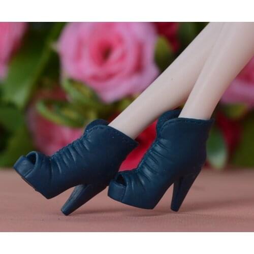 1/6 Doll Shoes Mix style High Heels Sandals Boots Colorful Assorted Shoes Accessories For Barbie Doll Baby Xmas DIY Toy
