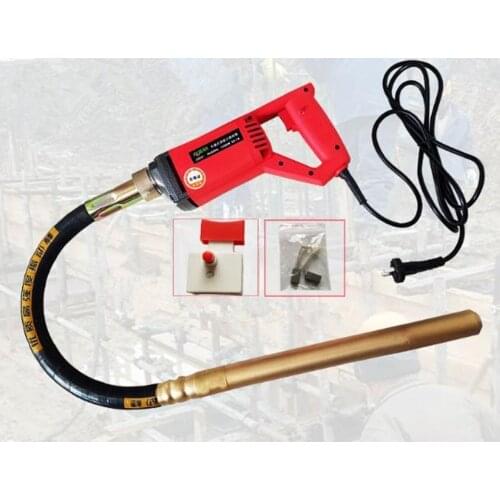 220V Concrete Vibrator 35mm Stable Voltage 800W Motor Construction Tools 351-A High Quality