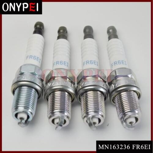 4pcs/lots MN163236 FR6EI 2687 Iridium Spark Plug for Mitsubishi Lancer VIII 1.8L Outlander II 2.4 Outlander III 2.0 ASX Hig