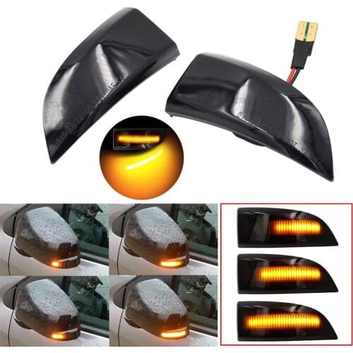 For Renault Megane MK3 Scenic Fluence Latitude Safrane LED Dynamic Turn Signal Light Rearview Mirror Blinker Indicator Lamp