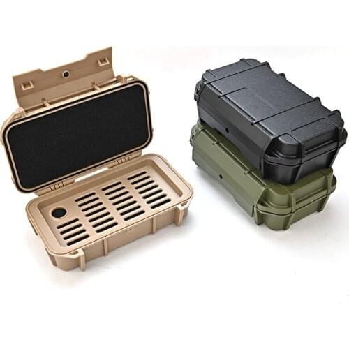 3 Types Solid Outdoor Shockproof Pressure-Proof Waterproof Survival Storage Box Container Storage Airtight Case