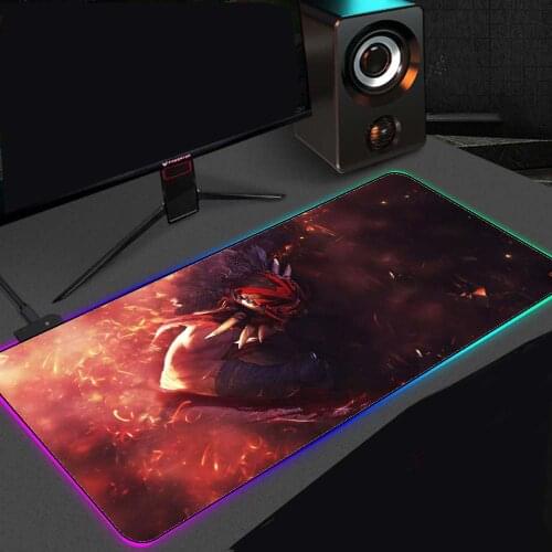 Mouse pad RGB keyboard pad gaming accessories computer mouse pad Mausepad gaming accessories large mouse pad