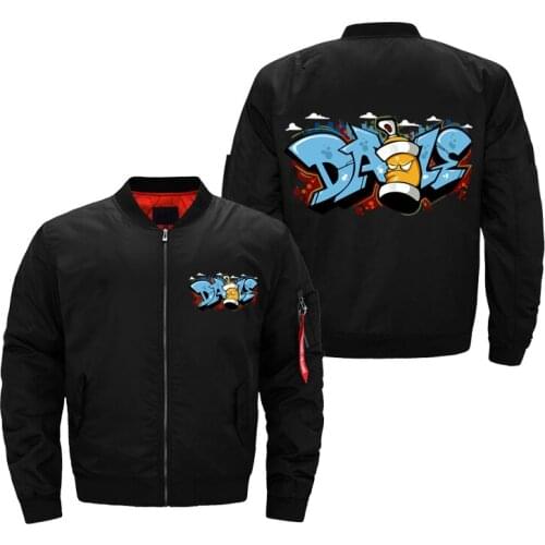 MA1 Bomber Jacket pilot jackets male padded coat thin Coat customized waterproof Extra large Army Military style dropship