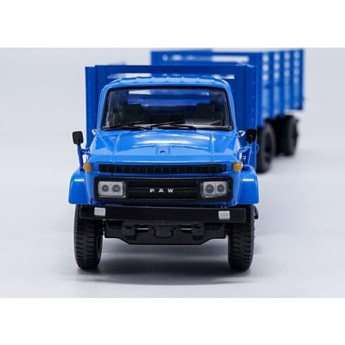 Original Classic Diecast 1:50 Jiefang CA141 Full trailer truck models for Christmas gift