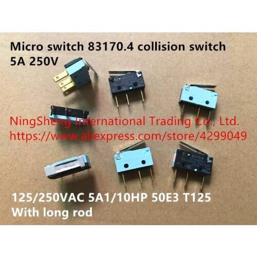 Original new 100% micro switch 83170.4 collision switch 5A 250V