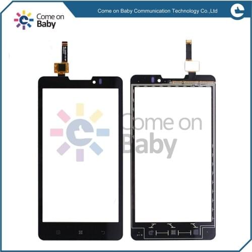 P780 Original New Black 5.0inch Touch Screen for lenovo p780 Digitizer TouchScreen Sensor