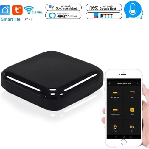 Tuya WiFi IR Remote Control for Air Conditioner TV, Smart Home Infrared Universal Remote Controller For Alexa,Google Home