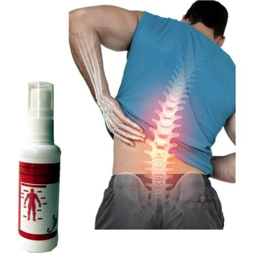 85ml Wild Saffron massage Essential oil Medical Spray for Neck Massage promote blood circulation Body Creams