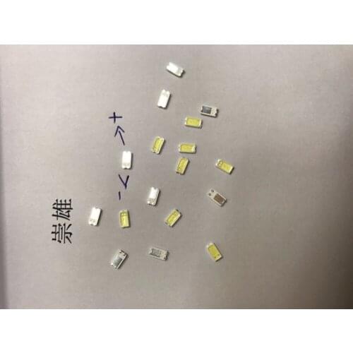 50pcs For LG LED LCD Backlight TV Application Middle Power LED LED Backlight RS59P 0.5W 6V 5630 Cool white 5630