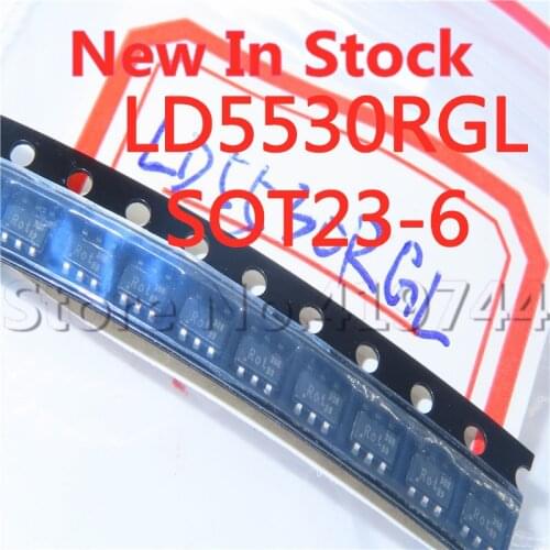10PCS/LOT Quality 100% LD5530RGL LD5530R LD5530 SOT23-6 30R SMD LCD power chip chip In Stock New Original
