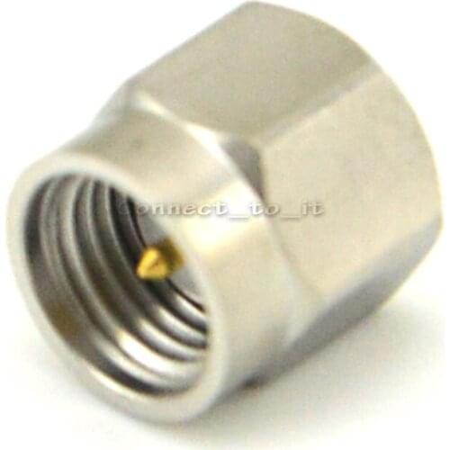 10 Pieces SMA-IPX Adapter SMA Plug Male to IPX U.FL Plug Male Stainless Steel Straight RF Connector M/M
