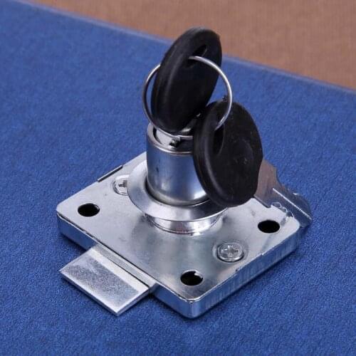 138C-22 Steel Desk Drawer Lock Wardrobe Cabinet Furniture Cam Lock Cold Rolled Steel Zinc Alloy Cabinet Safety Locker with 2 Key