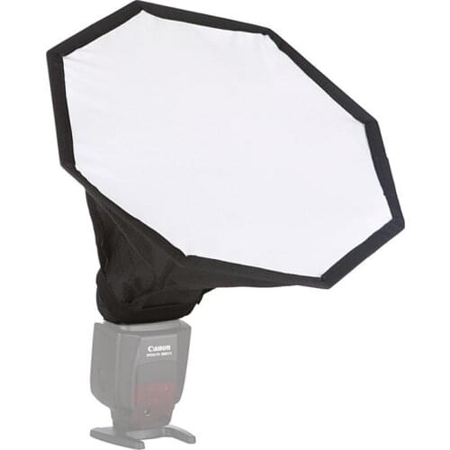 30cm 20cm Octagon Universal Mini Softbox Flash Diffuser Portable Camera Soft Box For Canon Nikon YongNuo Speedlite Photo Studio