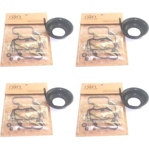 4set for VFR750F RC36 Interceptor 1994-1997 VFR750 F RC 36 Motorcycle 750F carburetor repair kit plunger diaphragm
