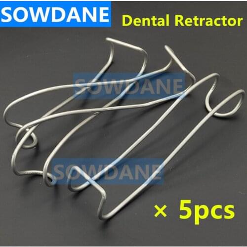 5pcs/10pcs Dental Lip And Cheek Sternberg Retractor Restorative Dental Orthodontic Instrument Retractor Mouth Opener Oral Care