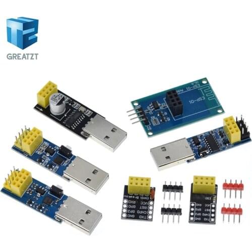 CH340G CP2104 USB To ESP8266 ESP-01 ESP-01S WIFI Module Programmer Adapter Download Debug Link Kit for Arduino LINK v1.0 CH9102F