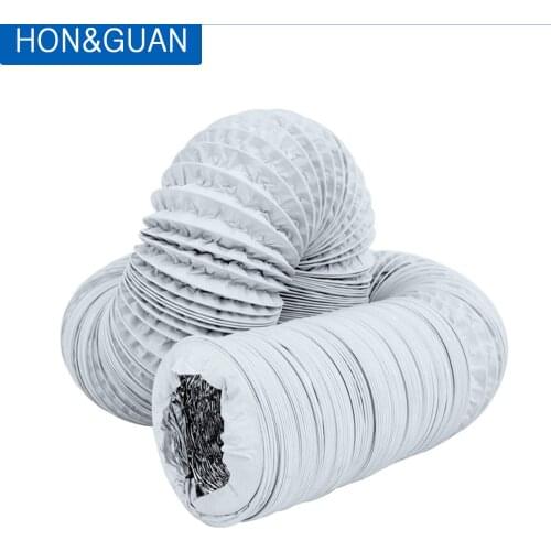 4''~8'' Flexible Aluminium Foil Ducting Hose for Inline Duct Fan Exhaust Extractor Ventilation Pipe Outlet Air Vent 5M 10M